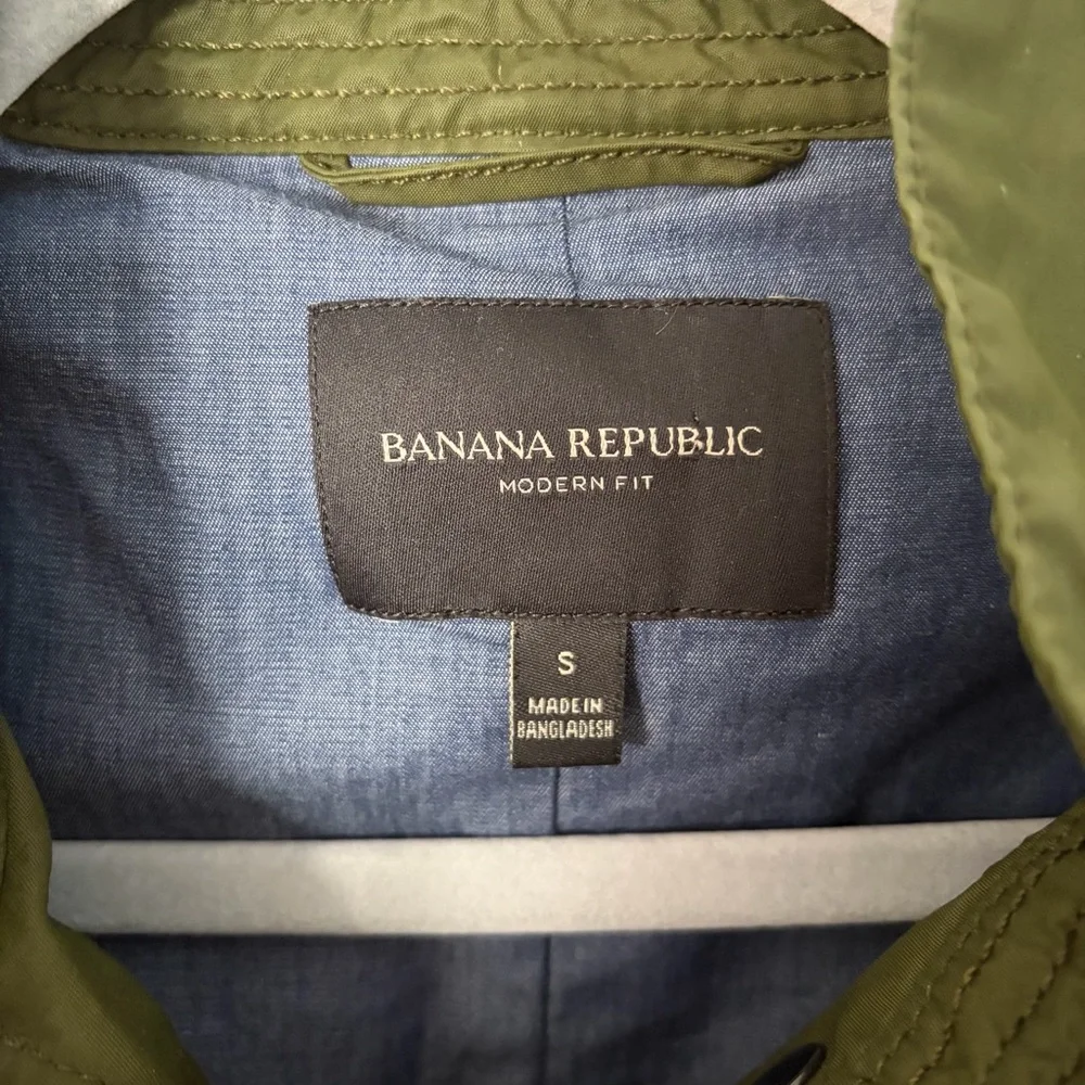Banana Republic Utility‎ Jacket in Forest Green, size Small